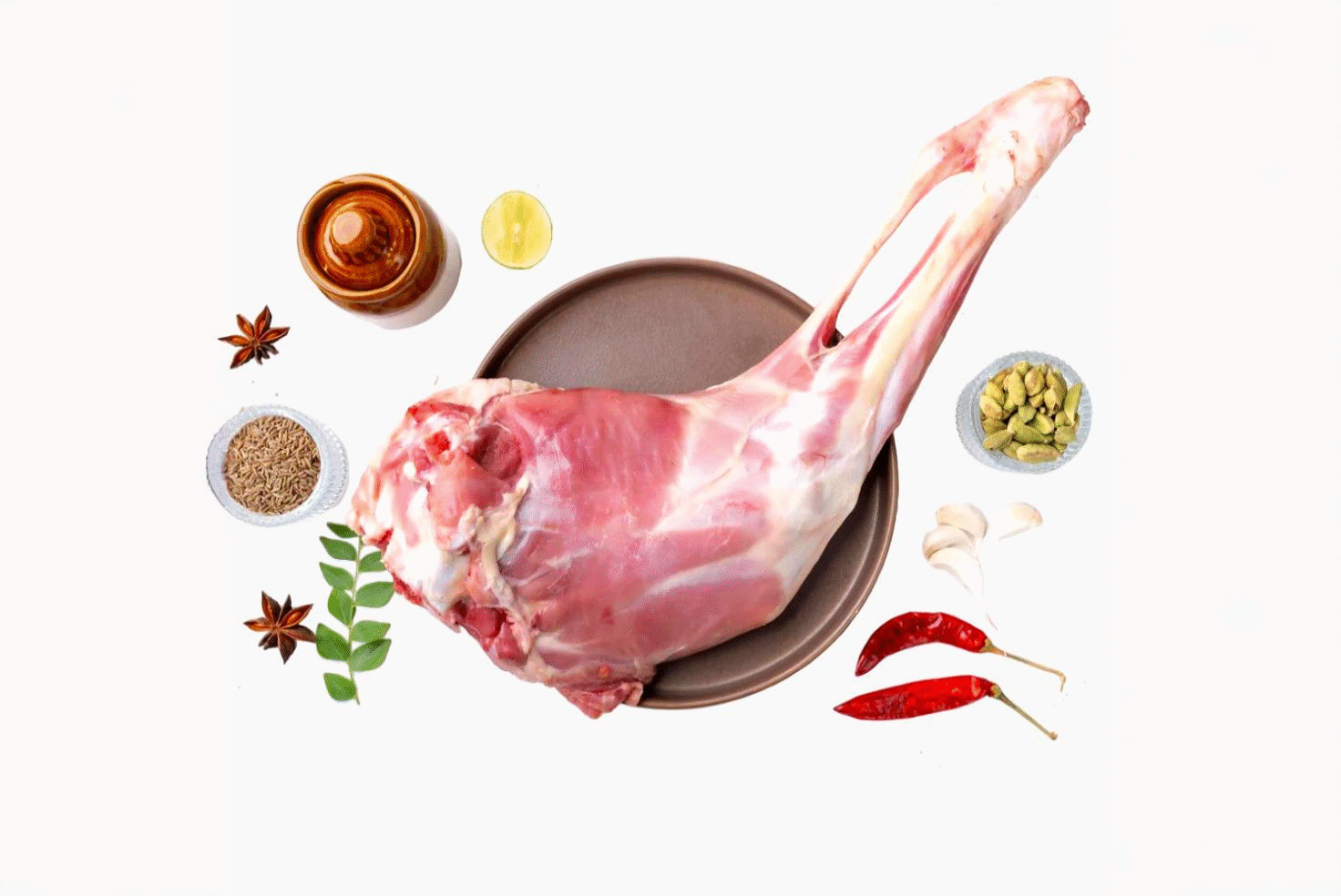 MUTTON BACK LEG CURRY CUT